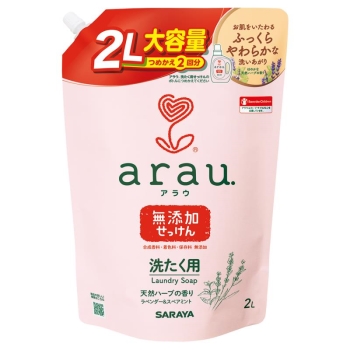 アラウ　洗たく用せっけん　詰替　２Ｌ