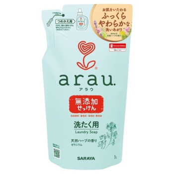 アラウ　洗たく用せっけんゼラニウム　詰替　１Ｌ