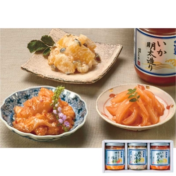 【お歳暮】新潟　三幸ピリ辛３本セット　Ｂー４３