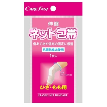 ケアフアスト ネット包帯 ひざ用 1枚入