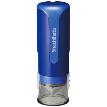 シヤチハタ　キャップレス９　ブルー