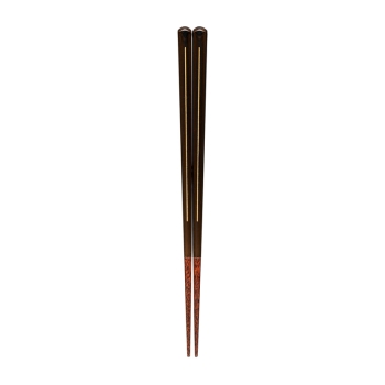 食洗箸　先角金紋一英　２３ｃｍ