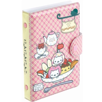 サンエックス　ふにふにシールバインダー　にゃんにゃんにゃんこ