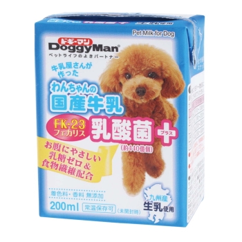 わんちゃん わんちゃんの国産牛乳 乳酸菌プラス 200ml: ヘルス