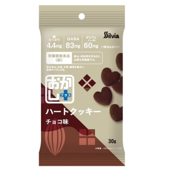 おかし＋ハートクッキー　チョコ味３０Ｇ