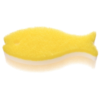おさかなスポンジ・ライトイエロー