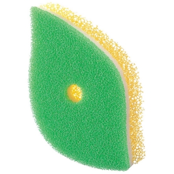ポコ葉っぱ型スポンジ　グリーン