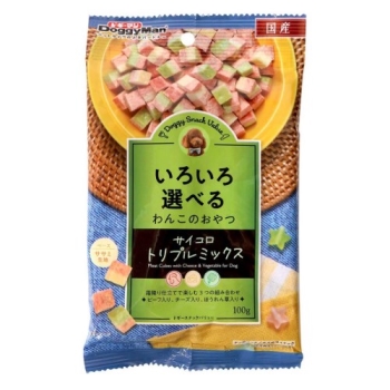 ■　ドギースナックバリュー　ササミ　サイコロミックス　１００ｇ