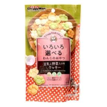 ■　ドギースナックバリュー　豆乳と野菜のクッキー　６０ｇ