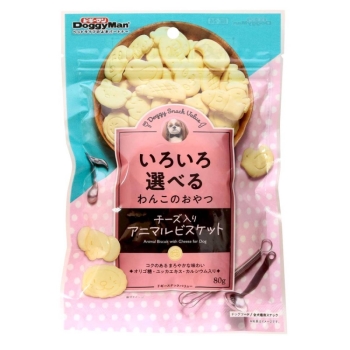 ドギースナックバリュー　チーズ入りアニマルビスケット８０ｇ