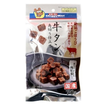 ■　ドギーマンハヤシ 牛タン角切り仕立てプレーン７０ｇ