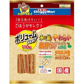 ■　ごほうびセレクト　和鶏やわらか軟骨サンド　ササミ＆野菜１１０ｇ