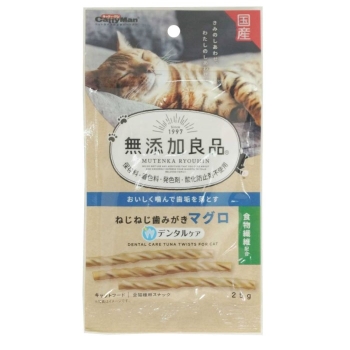 ■　ドギーマンハヤシ　無添加良品　ねじねじ歯みがき　マグロ味２５ｇ