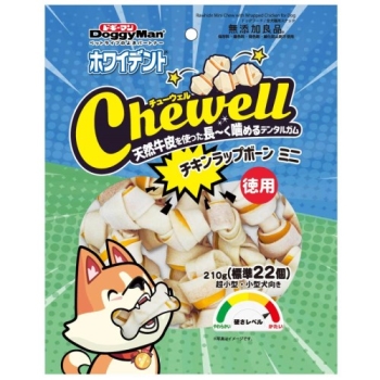 ■　ドギーマンハヤシ ＣＷチキンラップボーンミニ徳用２１０ｇ