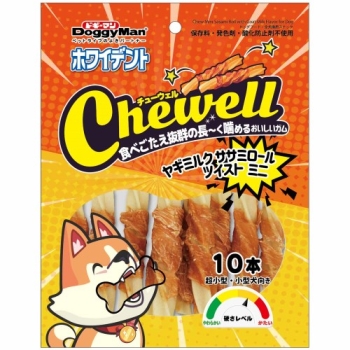 ■　ドギーマンハヤシ Ｃｈｅｗｅｌｌミルクツイストミニ１０本