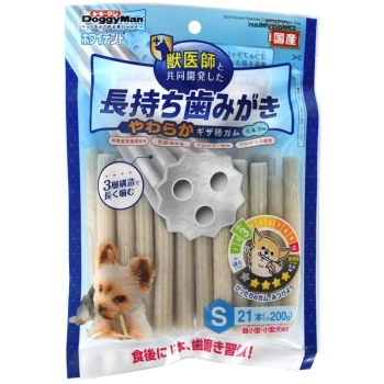 ラッキーマンのガム大好キー ２個セット ドギーマン]DoggyMan 激遊びハミガキコットン Sサイズ うさっち