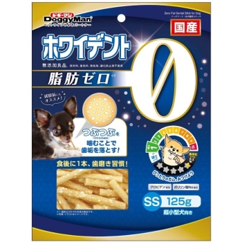 ドギーマンハヤシ ホワイデント 脂肪ゼロ SS125g: ヘルス