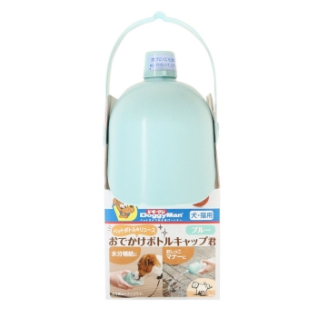 ■　ドギーマンハヤシ　おでかけボトルキャップ君　ブルー