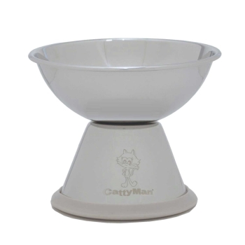 ステンレスのテーブル食器　猫用