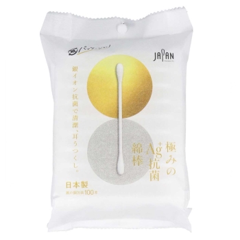 極みのＡｇ＋抗菌綿棒　１００本袋入