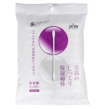 至高のしっとり保湿綿棒５０本袋入