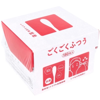 トリプル抗菌綿棒ごくごくふつう　１８０本