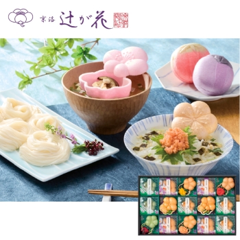 【お中元】京洛・辻が花　お茶漬・お吸物最中詰合せ　ＹＴ－５０