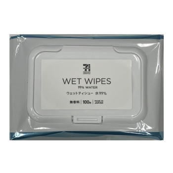 セブンプレミアムライフスタイル　水９９％ウェットティシュー１００枚
