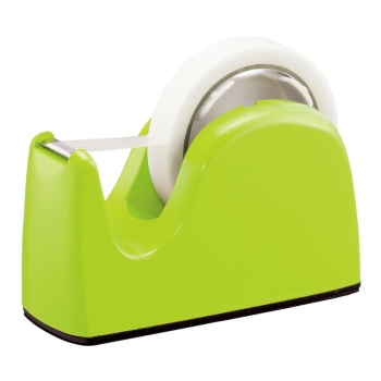 プラス テープカッター コンパクトタイプ ライトグリーン TC-301