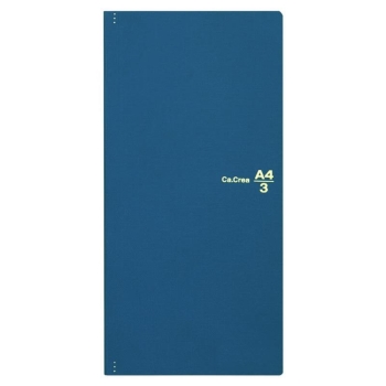 プラス　ノート　カ．クリエ　プレミアムクロス　マットネイビー