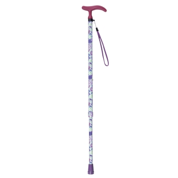 アクティブグレースステッキ伸縮　パールフラワー