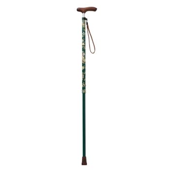 スリムネックステッキ伸縮イエローブーケ