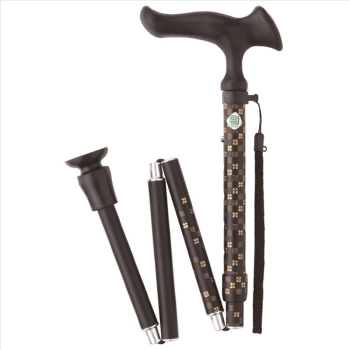 フジホーム　ステッキかるがも　折畳