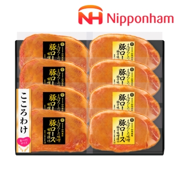 【お歳暮】日本ハム　まぼろしの味噌使用豚ロース味噌漬け２種８点 ＭＭ－５２Ｙ