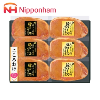 【お歳暮】日本ハム まぼろしの味噌使用豚ロース味噌漬け2種6点 MM-40Y
