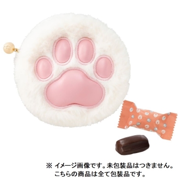 メリー　もふぷにポーチ（白猫）５個