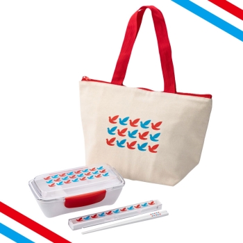 イトーヨーカドーオリジナル　ハト柄　ランチ３点セット