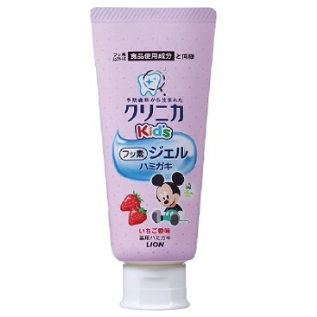 ライオンクリニカKid’sジェルハミガキいちご60g