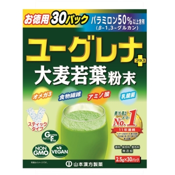 ユーグレナ+大麦若葉粉末 30包