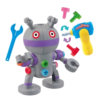 セガトイズ　アンパンマン　くみたてＤＩＹ　うごくぞっ！ねじねじだだんだん