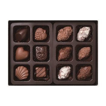 クローネ・ド・ショコラ　ベルジャンアソート　１２コ
