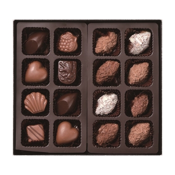 クローネ・ド・ショコラ　ベルジャンアソート　１６コ