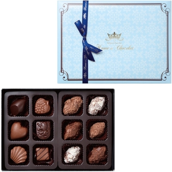 クローネ・ド・ショコラ　ベルジャンアソート　１２個