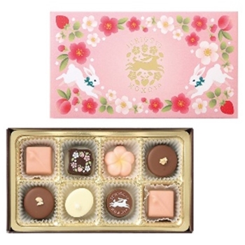 いちごとももショコラ８個