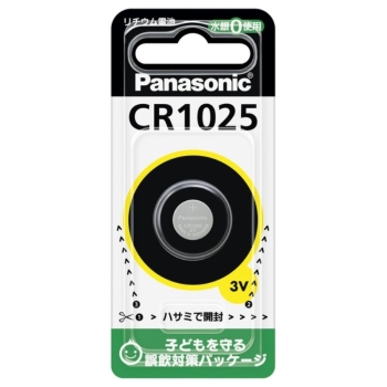 パナソニック CR1025 コイン型ボタン電池