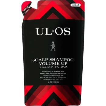 ■　【在庫限り】ウル・オス　スカルプシャンプー　ボリュームアップ〈詰替え用パウチ〉　４２０ｍＬ