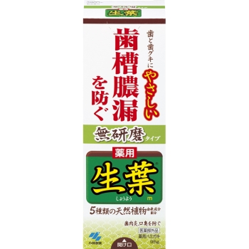 【医薬部外品】生葉 無研磨 95g