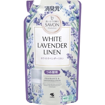 消臭元SAVON　ホワイトラベンダーリネン　つめ替え 400ml
