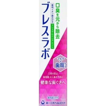 ブレスラボ　マルチ＋歯周ケア　クリスタルクリアミント　９０ｇ