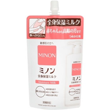 ミノン　全身保湿ミルクつめかえ用　３２０ＭＬ